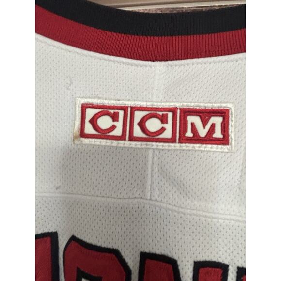 Vintage CCM NHL Chicago Blackhawks Tony Amonte 10 Jersey Mens Size M White - Picture 3 of 6